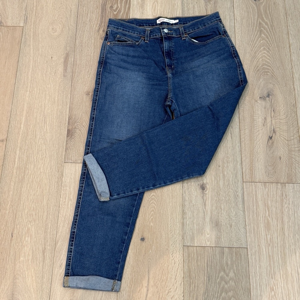 Levi's Strauss Signature Heritage Mid Rise Boyfriend Jeans Women's Size 10 W30